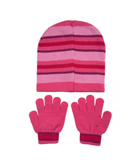 Gorro Minnie Niña Guantes