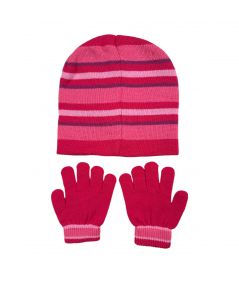 Gorro Minnie Niña Guantes