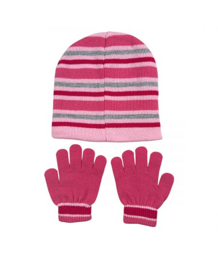 Bonnet Gants Fille Barbie