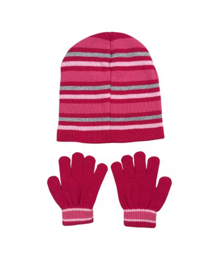 Barbie Niña Guantes Sombrero