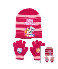 Paw Patrol Girl Hat Gloves