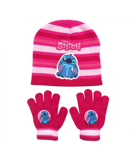 Bonnet Gants Fille Lilo & Stitch