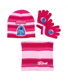 Bonnet Gants Snood Fille Lilo & Stitch