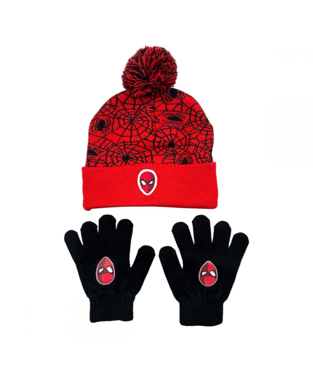 Bonnet gants Spiderman