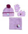 Gorro Guantes Redecilla Niña Frozen