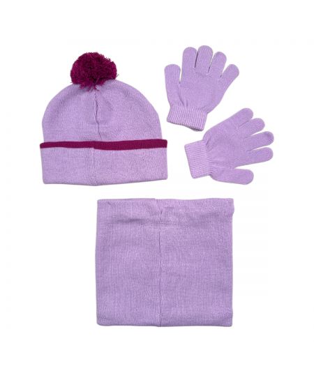 Gorro Guantes Redecilla Niña Frozen