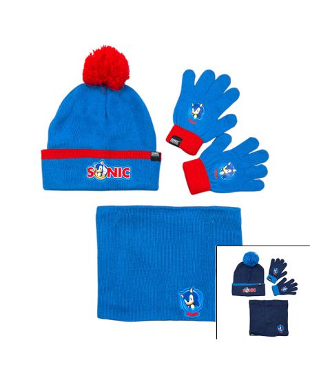 Beanie Handschoen Snood Sonic