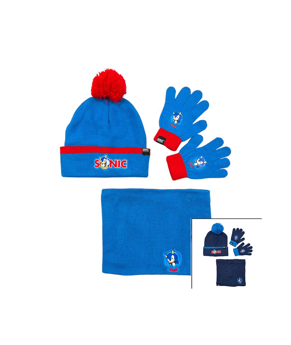 Beanie Glove Snood Sonic