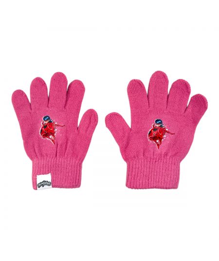 Ladybug Snood Glove Hat