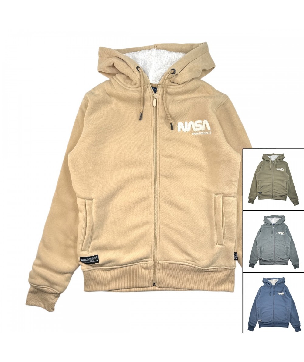 Beige nasa hoodie sale