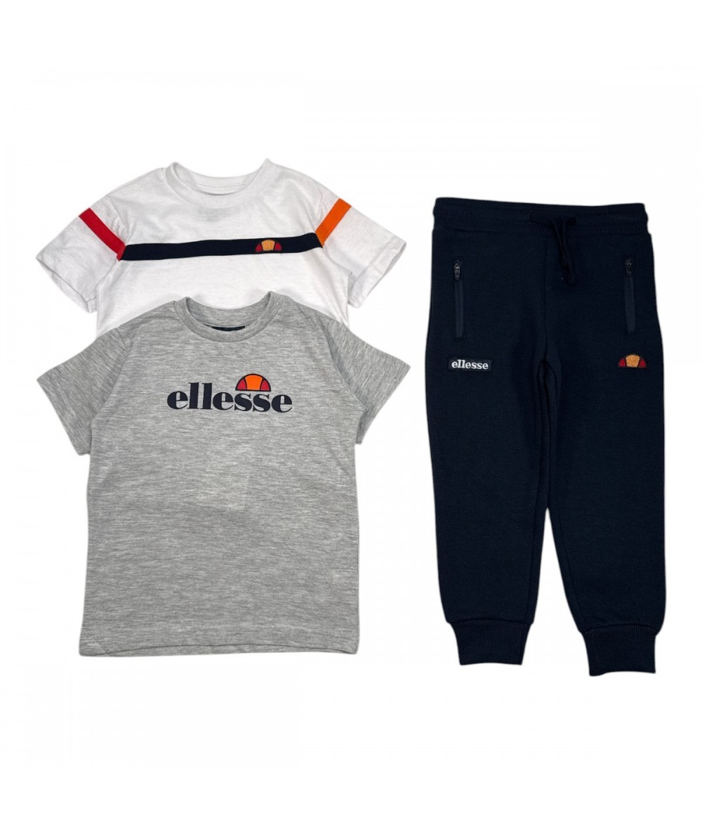 Pack de 2 T-shirts et pantalon de jogging Ellesse