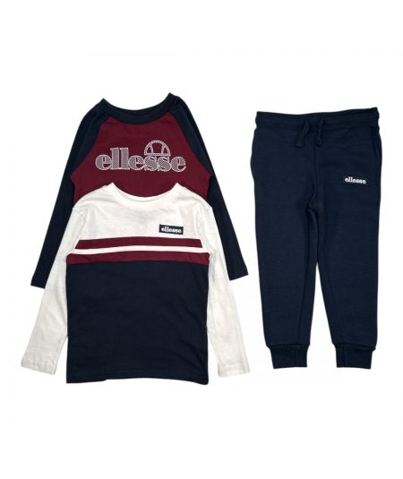 Confezione da 2 magliette e pantaloni da jogging Ellesse