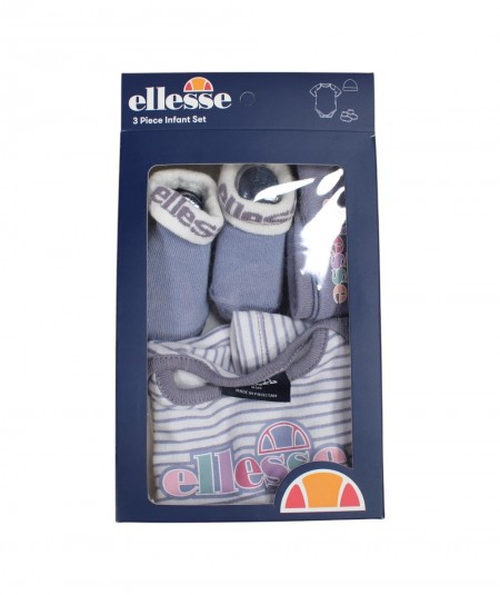 Coffret naissance 3 pièces Ellesse