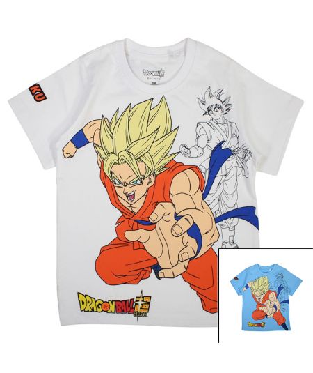 Camiseta de manga corta para niño de Dragon Ball Z