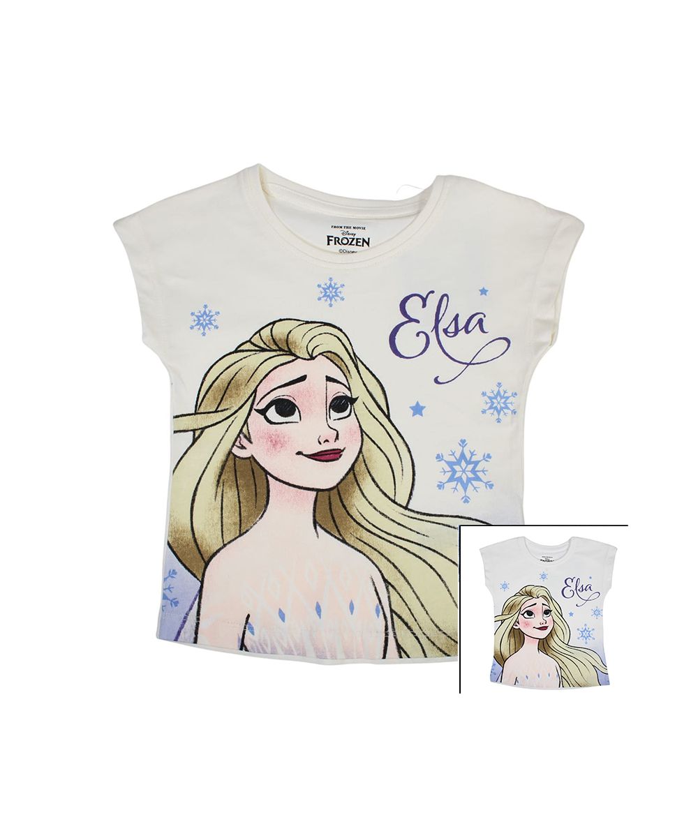 Camiseta de manga corta para niñas Frozen