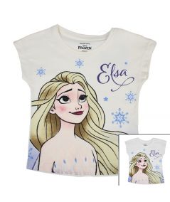 Camiseta de manga corta para niñas Frozen