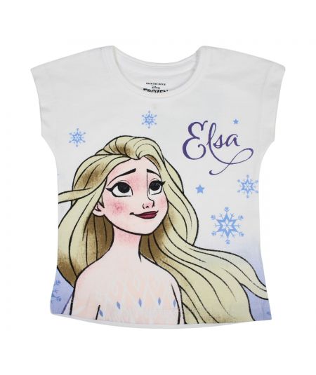 Camiseta de manga corta para niñas Frozen