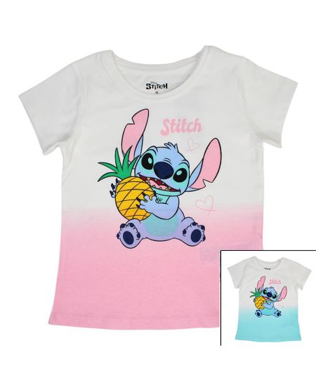 Lilo & Stitch Kurzarm-T-Shirt für Mädchen