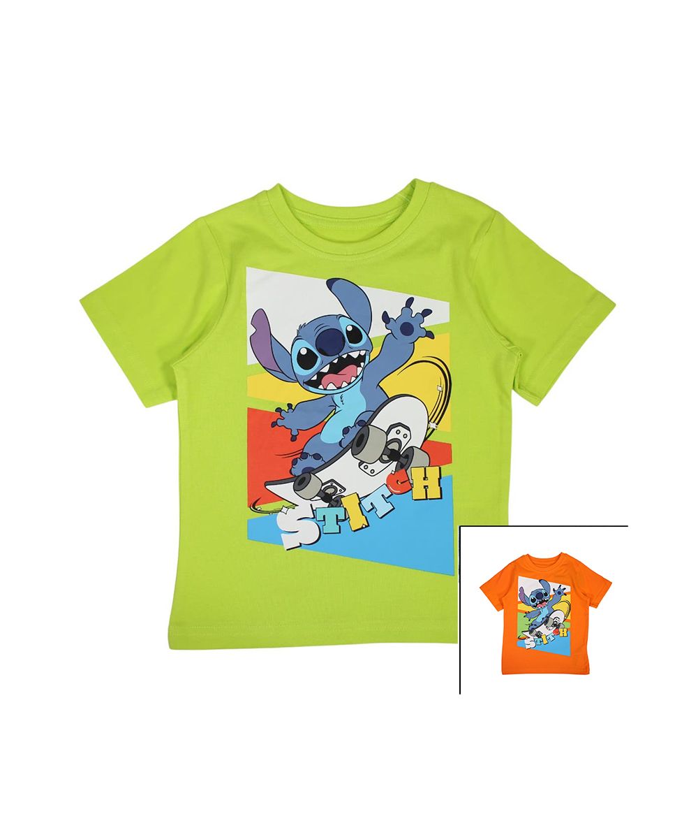 Camiseta de manga corta para niño de Lilo & Stitch