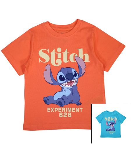 T-shirt manches courtes Garçon Lilo & Stitch