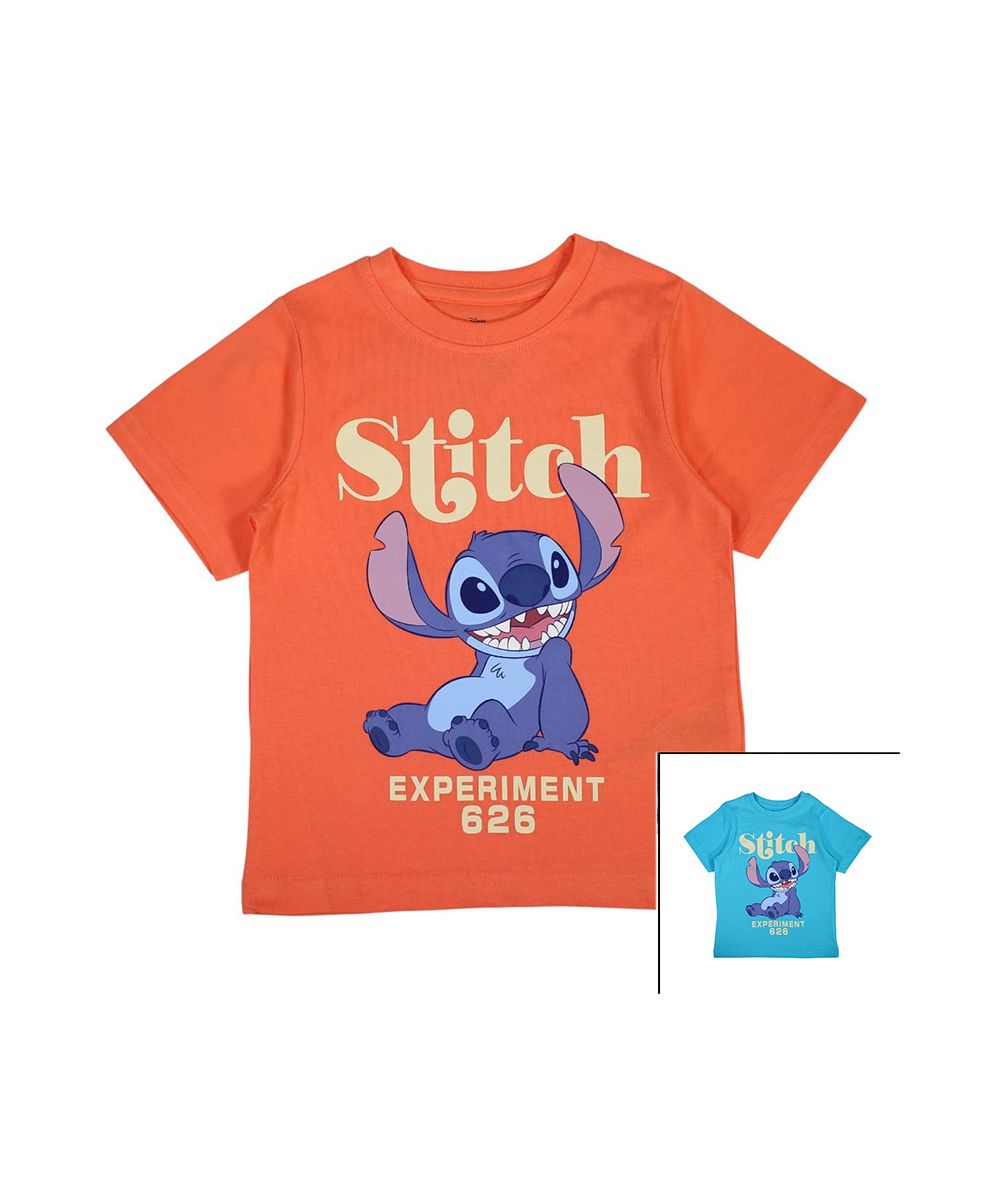 Camiseta de manga corta para niño de Lilo & Stitch