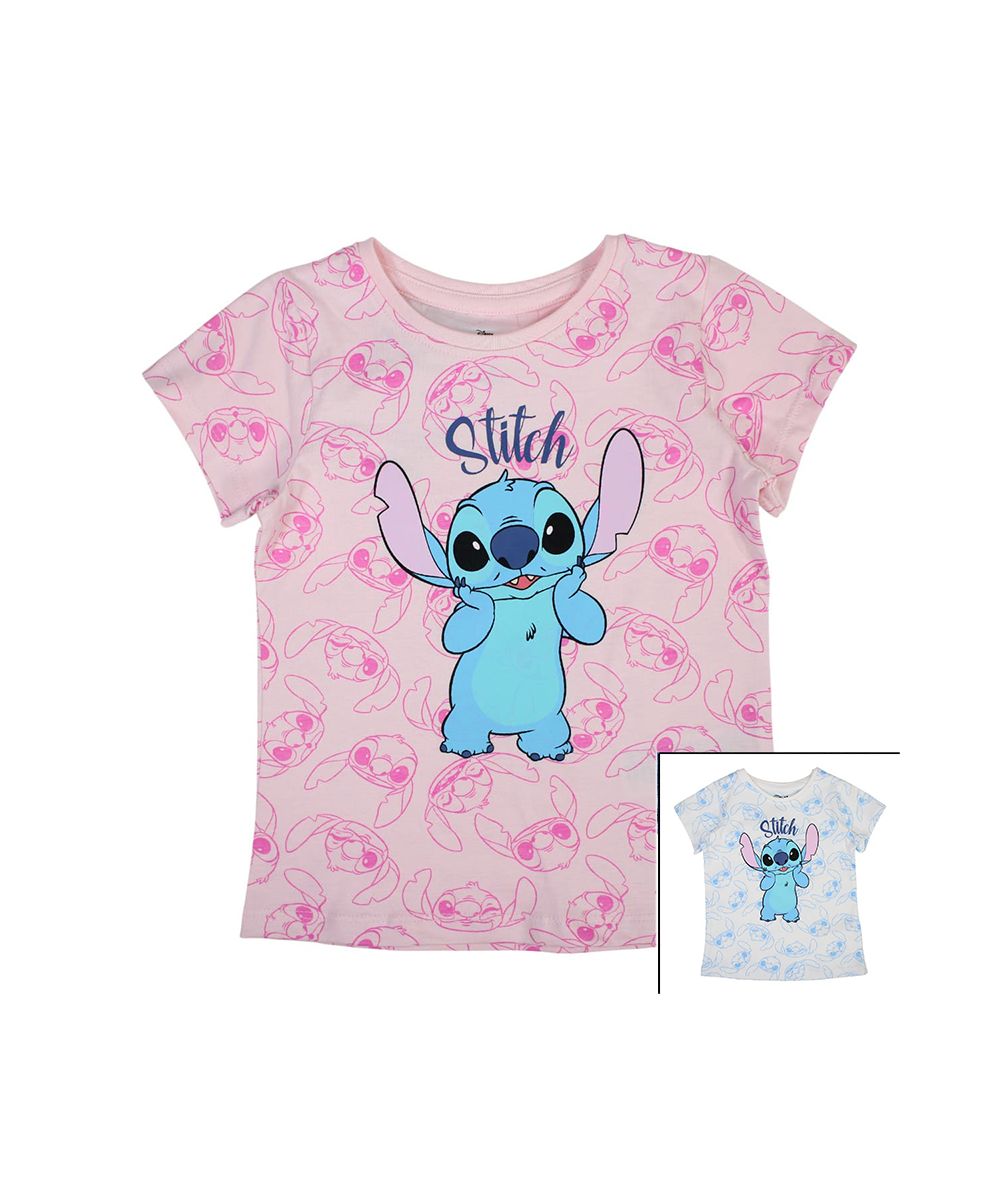 Lilo & Stitch Kurzarm-T-Shirt für Mädchen