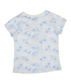 Camiseta de manga corta para niñas de Lilo y Stitch