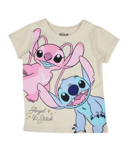 T-shirt manches courtes Fille Lilo & Stitch