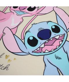 Camiseta de manga corta para niñas de Lilo y Stitch