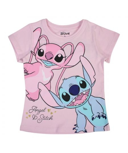 Lilo & Stitch Kurzarm-T-Shirt für Mädchen