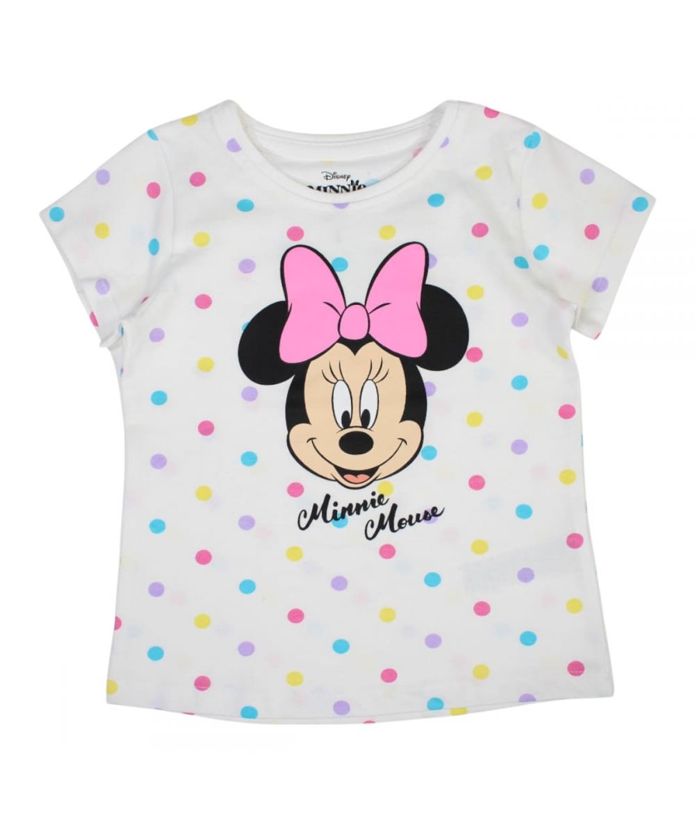 Camiseta de manga corta de Minnie para niña