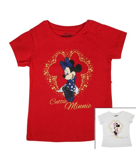 T-shirt manches courtes Fille Minnie