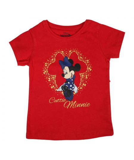 Maglietta a maniche corte per bambina Minnie