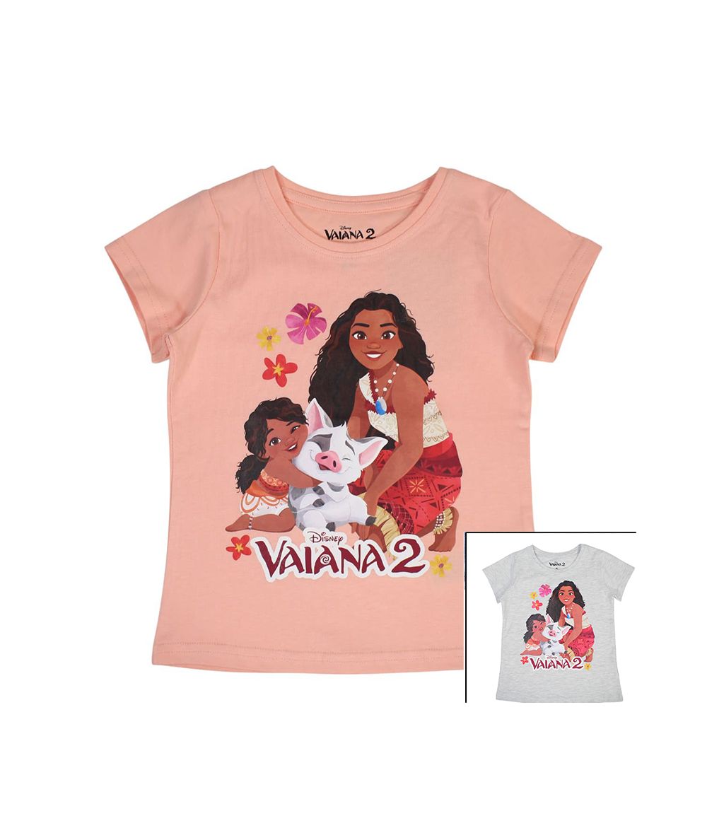 Camiseta de manga corta para niña Vaiana