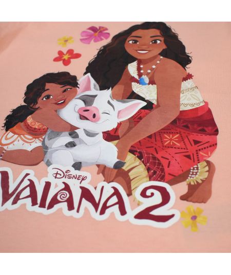 Vaiana Kurzarm-T-Shirt für Mädchen