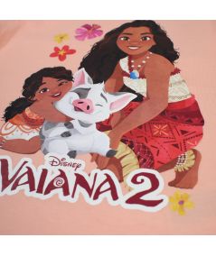 Camiseta de manga corta para niña Vaiana