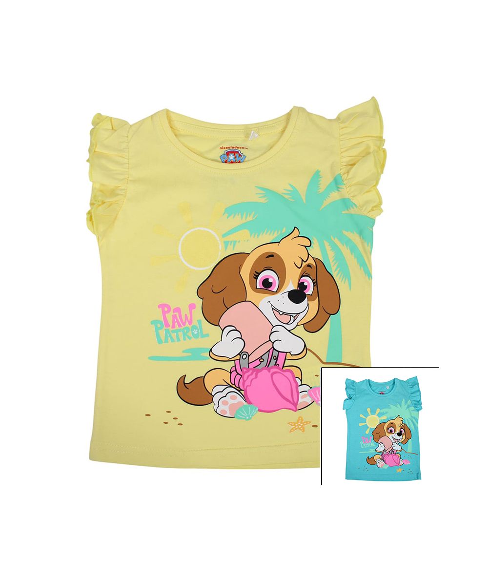 Camiseta de manga corta para niñas de Paw Patrol