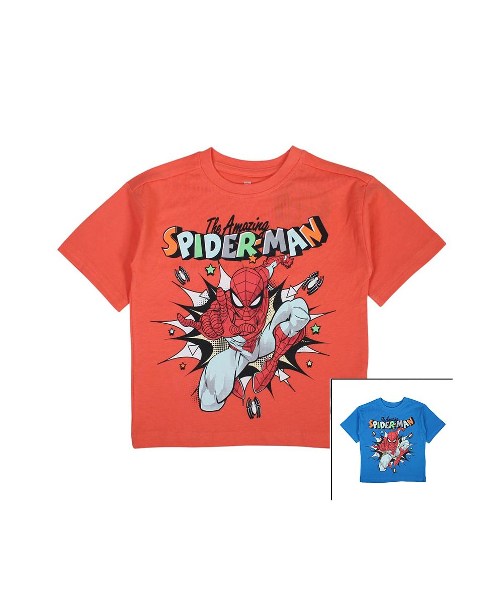 Camiseta de manga corta para niño de Spiderman