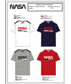 T-shirt manches courtes homme Nasa