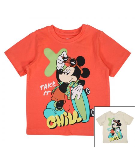 Mickey Boys' Short Sleeve T-Shirt