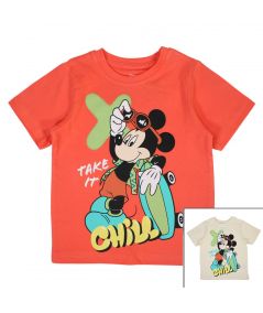 Camiseta de manga corta para niño de Mickey