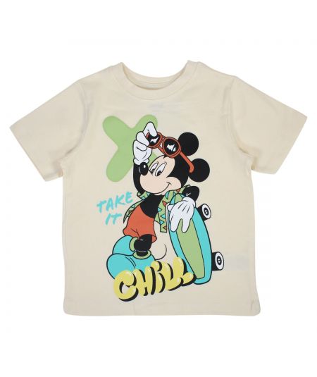 Camiseta de manga corta para niño de Mickey