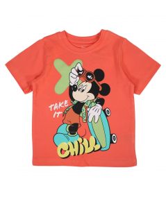 Camiseta de manga corta para niño de Mickey