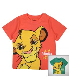 Camiseta de manga corta para niño de El Rey León