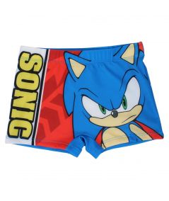 Bañador tipo bóxer para niño de Sonic