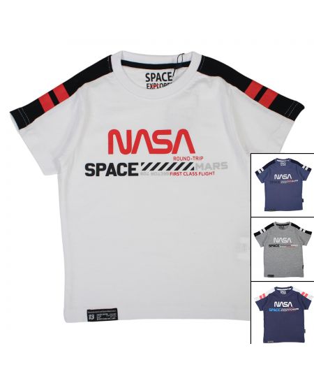 Camiseta de manga corta para hombre de la NASA