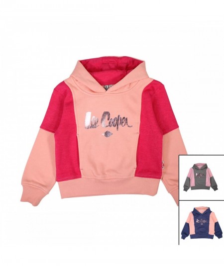 Sweat à capuche fille Lee Cooper