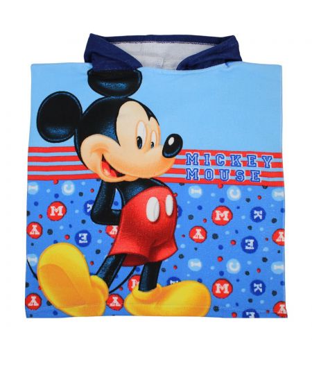 Poncho de poliéster Mickey