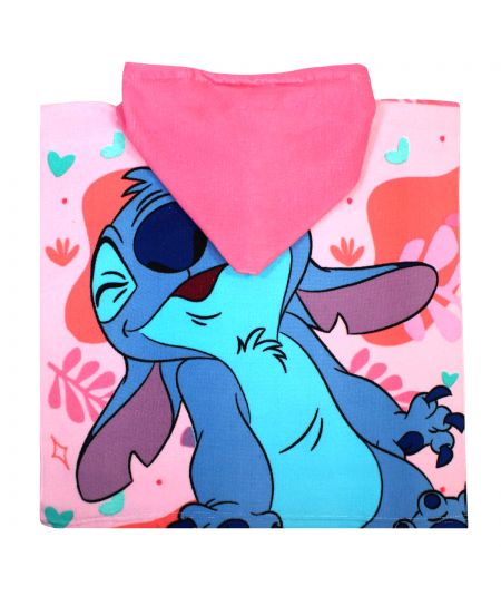 Poncho in poliestere Lilo e Stitch