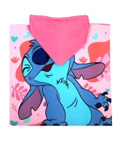 Poncho de poliéster de Lilo y Stitch